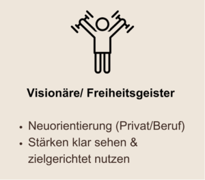 Coaching für Freiheitsgeister: Neuorientierung (Privat/Beruf), Stärken klar sehen & zielgerichtet nutzen