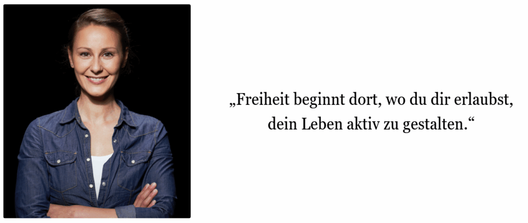 Melanie Wabro: Meine Überzeugung als Coach & Trainerin: „Freiheit beginnt dort, wo du dir erlaubst, dein Leben aktiv zu gestalten.“