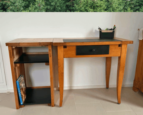 Nachher_Schreibtisch mit Regal Werte erhalten_Nachher Schreibtisch mit Regal